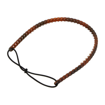 Tortoiseshell Chain Headwrap Non-Slip Grip